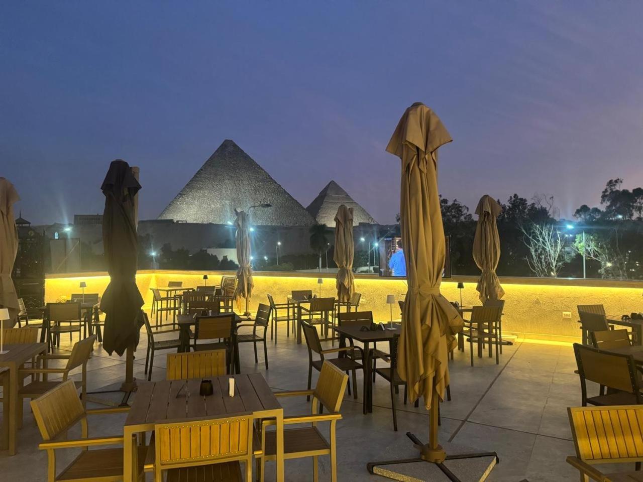 La Boutique Hotel - Vue Des Pyramides Kafrat al Jabal Bagian luar foto