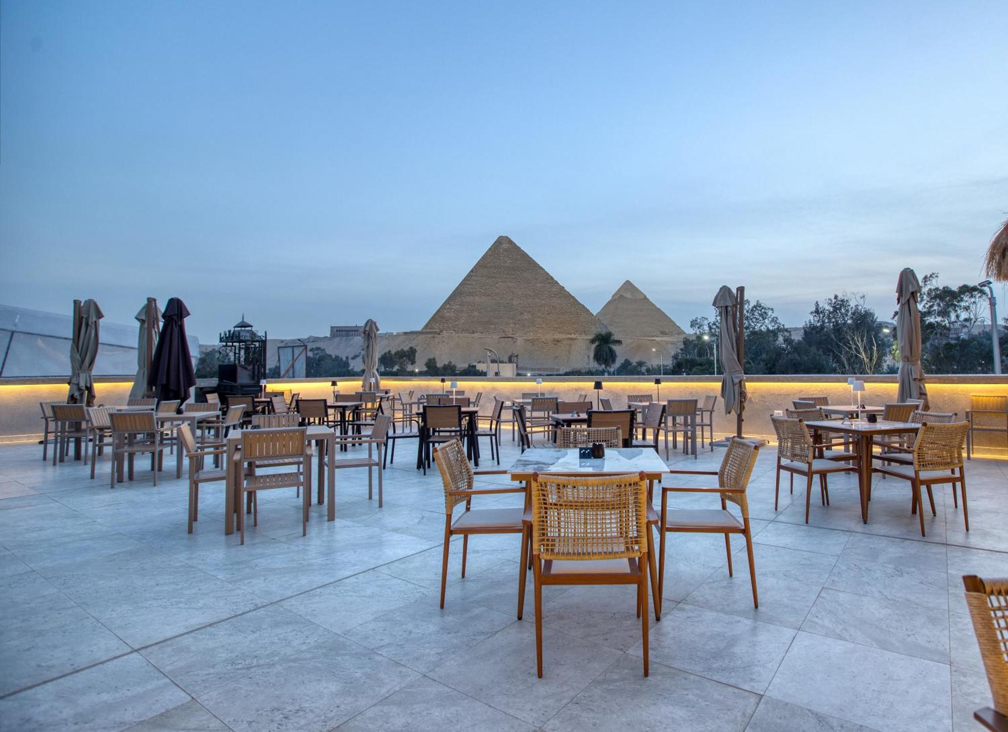 La Boutique Hotel - Vue Des Pyramides Kafrat al Jabal Bagian luar foto