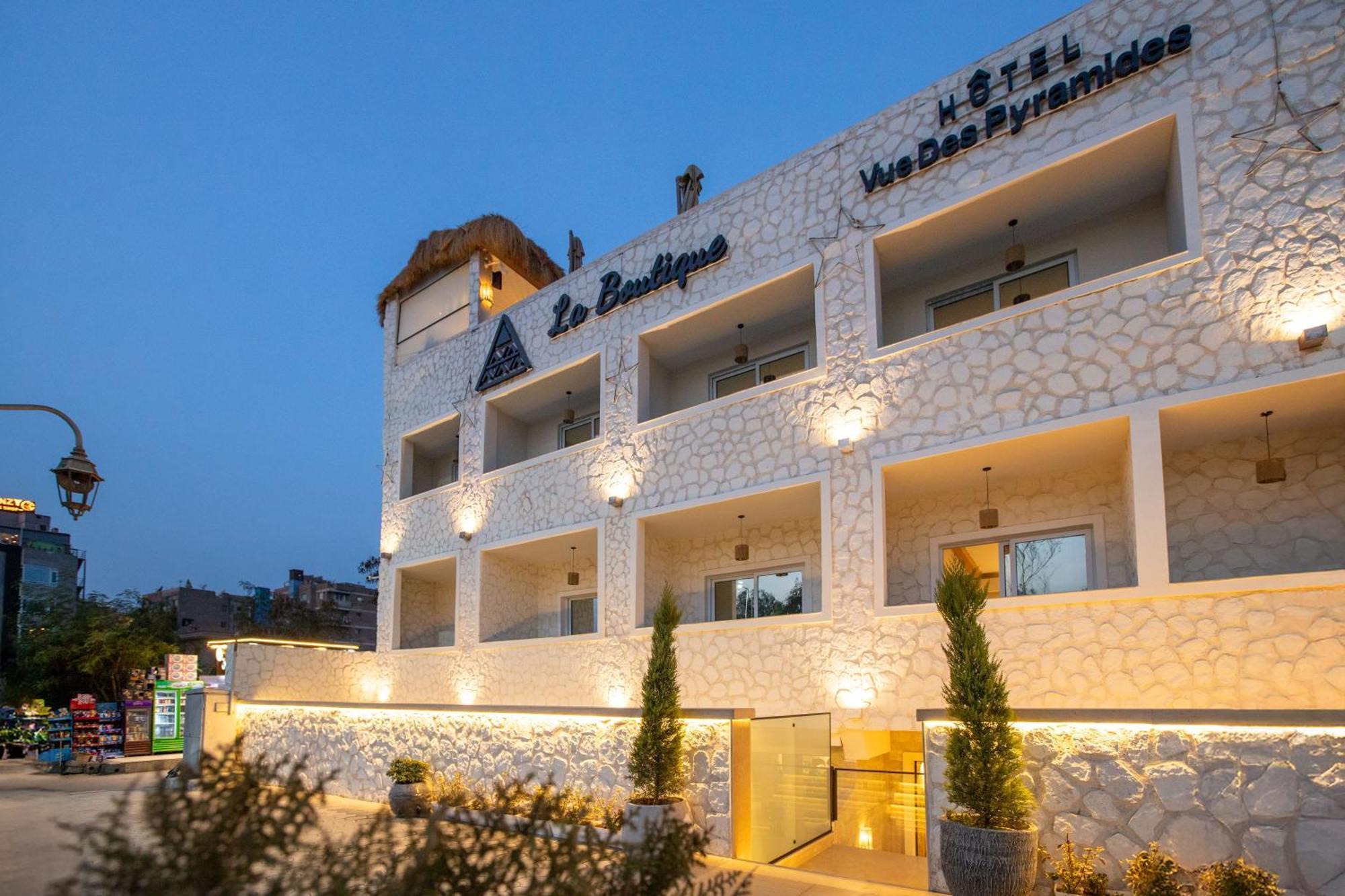 La Boutique Hotel - Vue Des Pyramides Kafrat al Jabal Bagian luar foto
